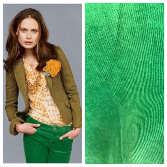 J. Crew Emerald Straight Leg Pants - Picture 1 of 8